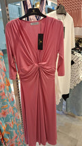 Vestido Rosa Envolvente