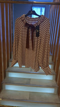 Blusa Padrão com Laço