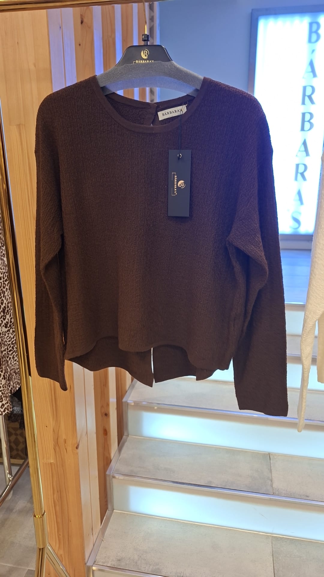 Camisola de Malha Texturizada