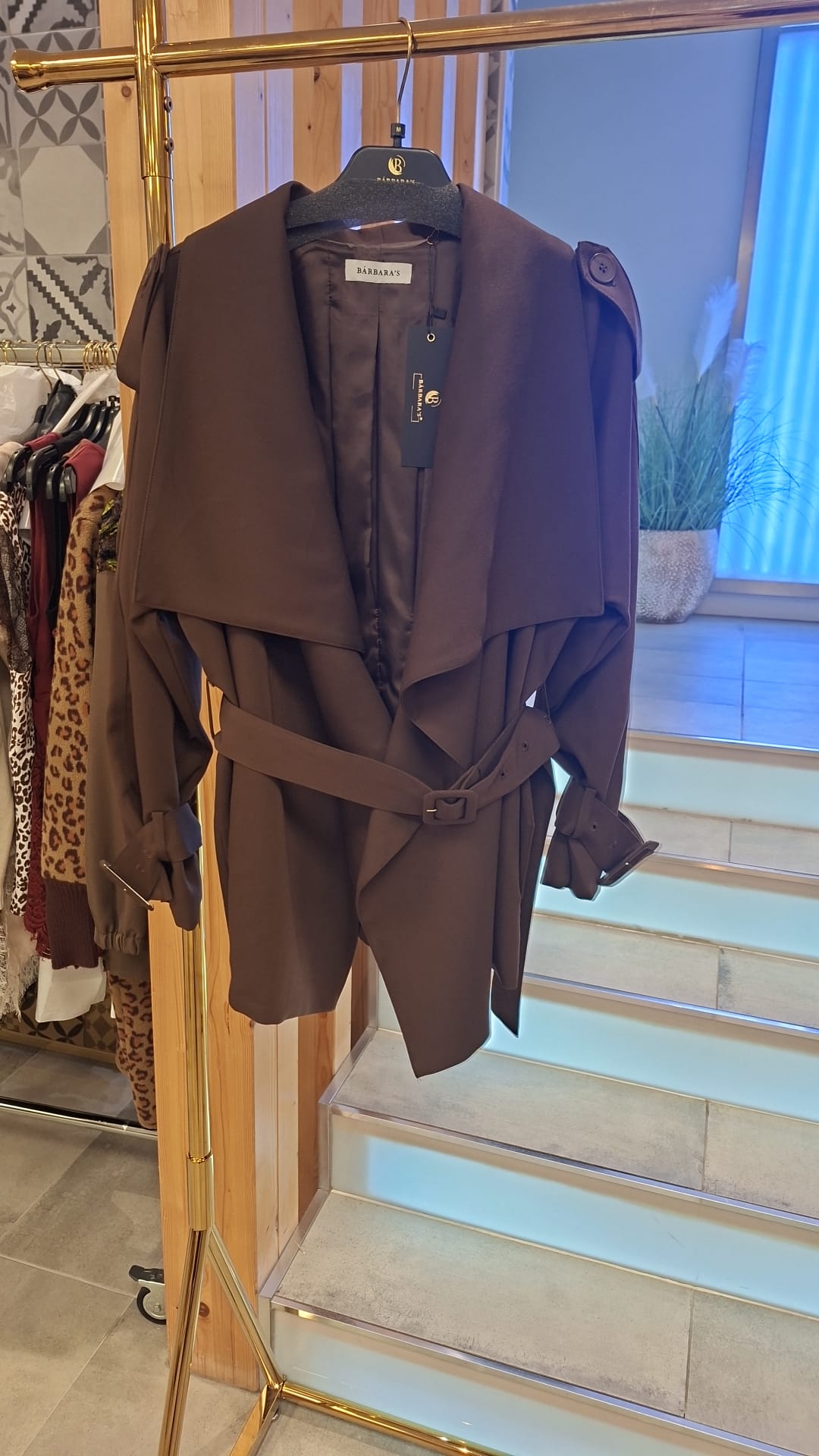 Casaco Trench com Cinto