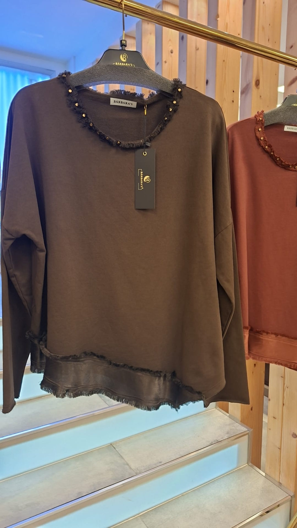 Camisola Bordô com Franjas