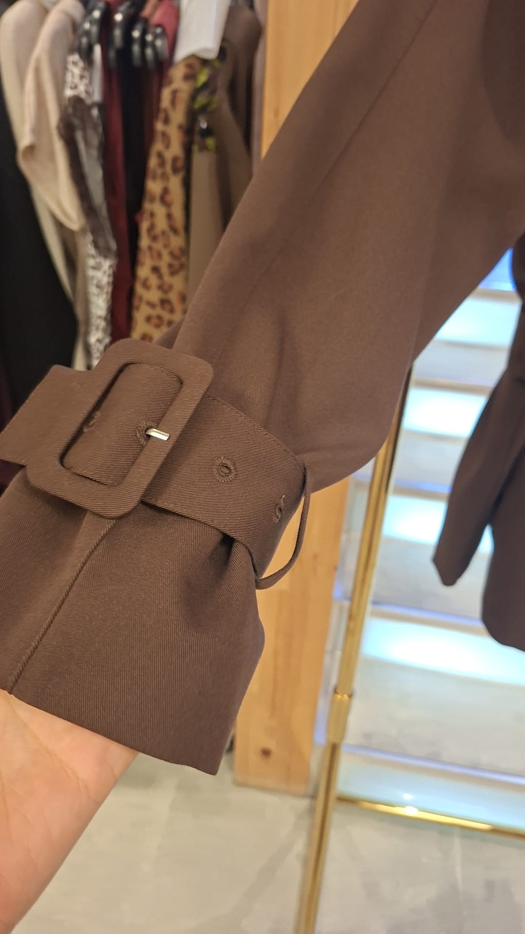 Casaco Trench com Cinto