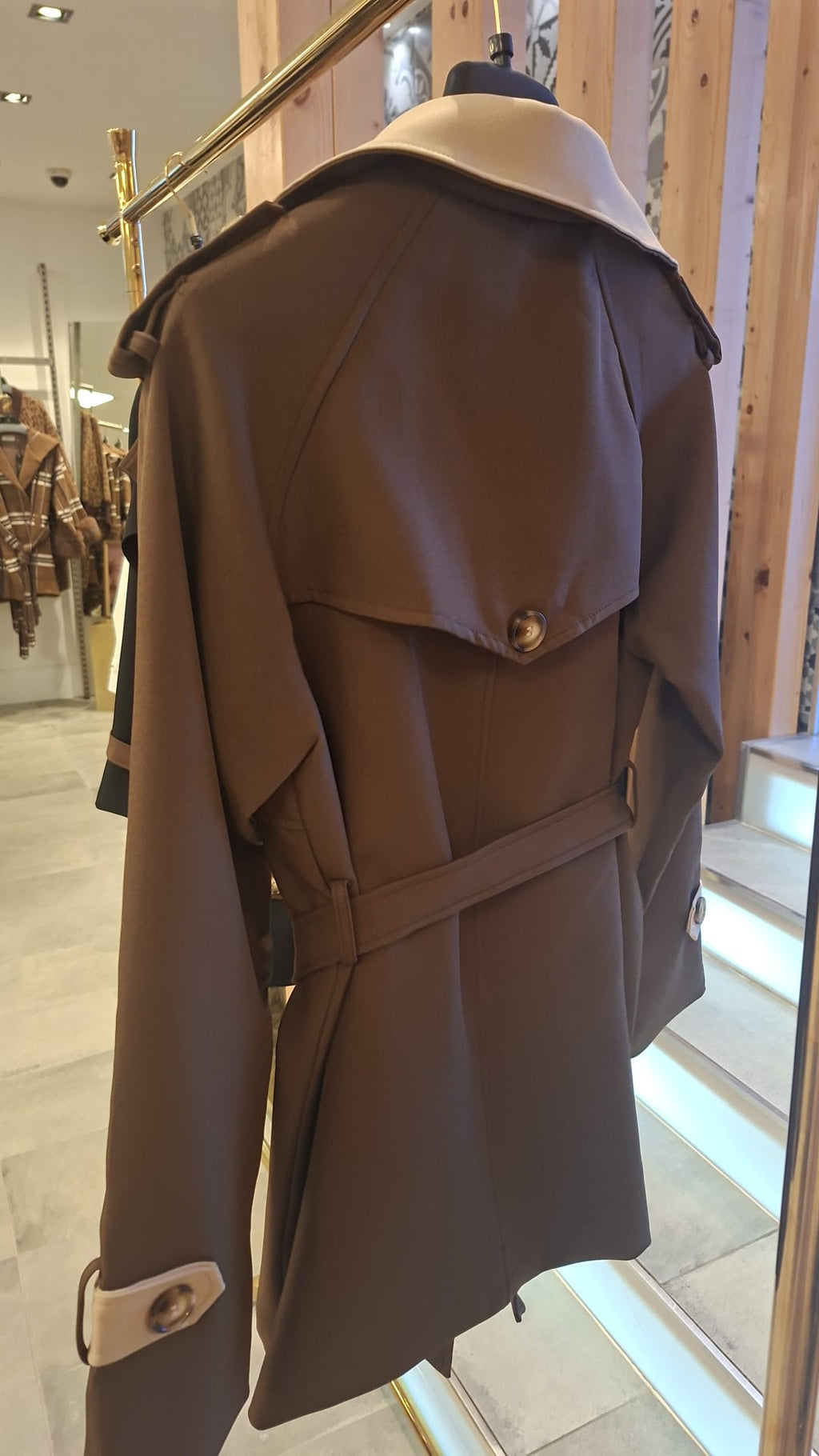 Casaco Trench com Cinto