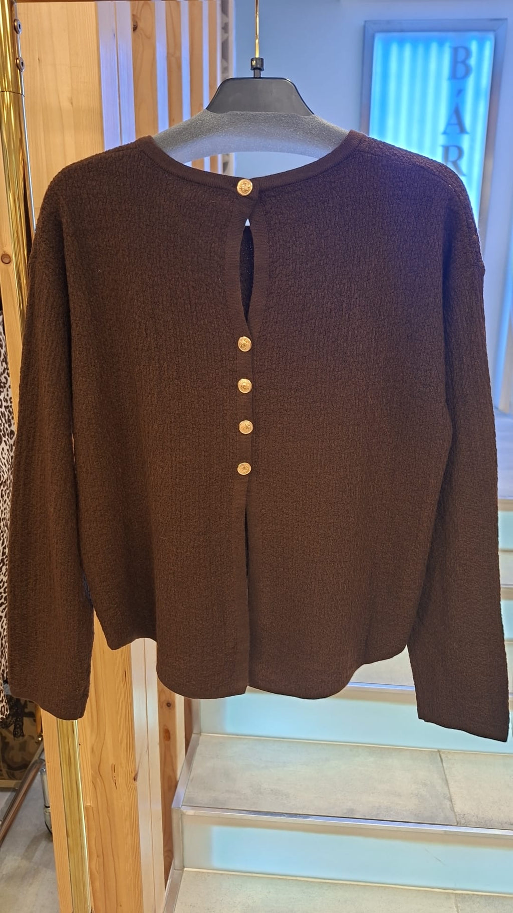 Camisola de Malha Texturizada
