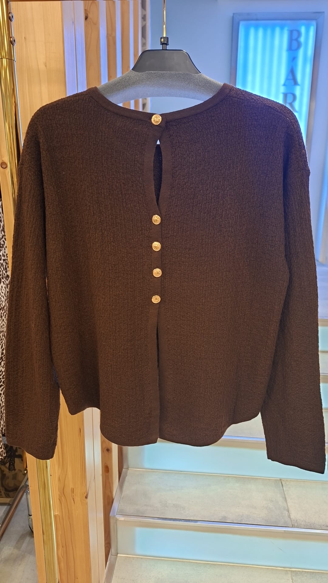 Camisola de Malha Texturizada